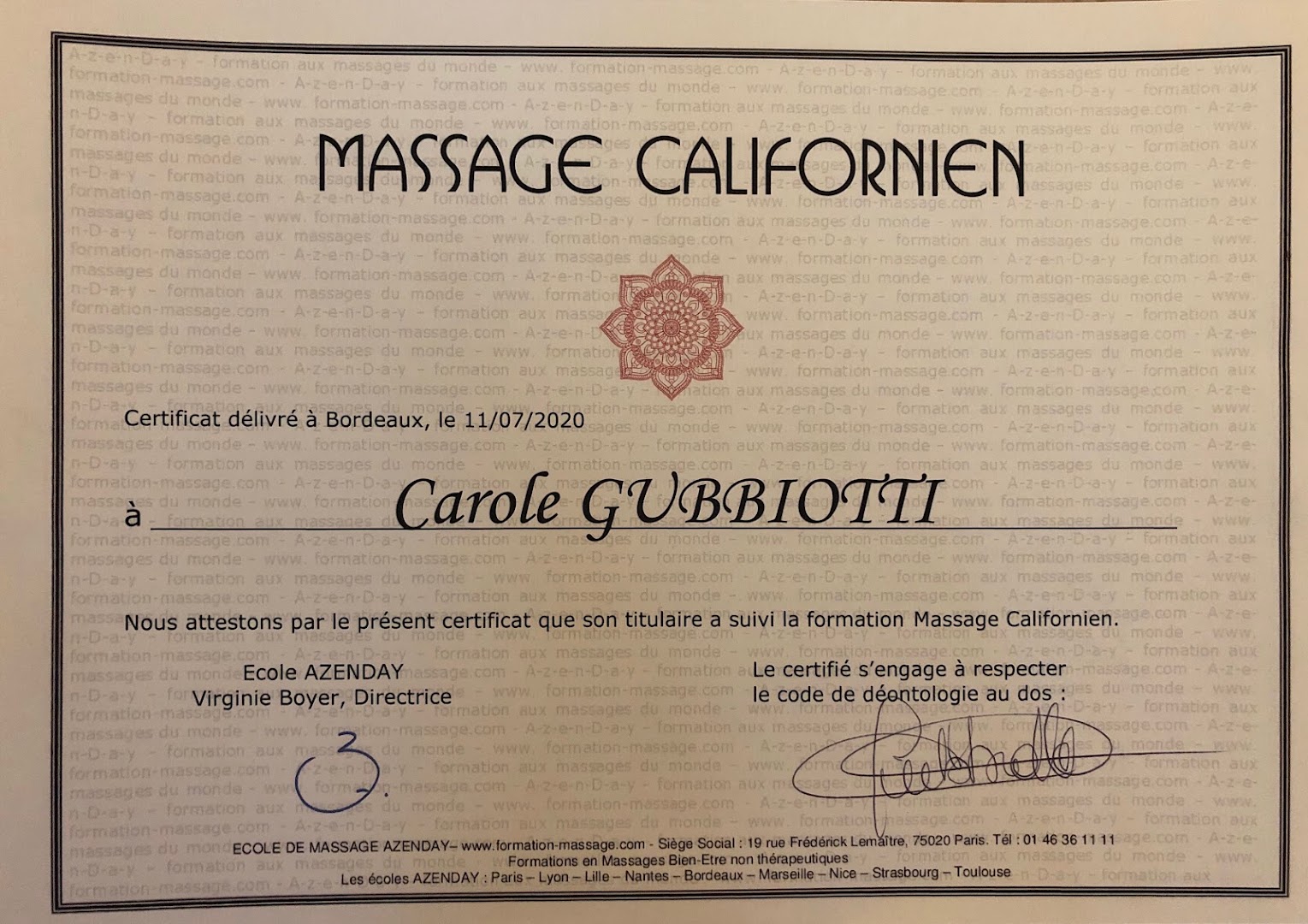 L'atelier des Massages, Breathwork respiration, Drainage Renata França, Chi Nei Tsang , Authentique Kobido, Carole Gubbiotti · Photos 3